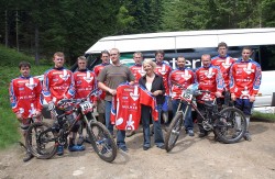 Wilkie Electronics sponsored the Homegrown Downhill Racing Team in 2003/4/5