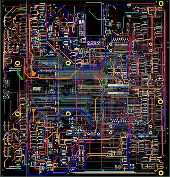 Latest BIG Layout - 450mm 8 Layer 1000 Components